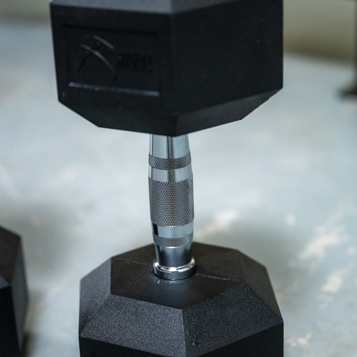 Rival Rubber Hex Dumbbell 22.5kg Pair