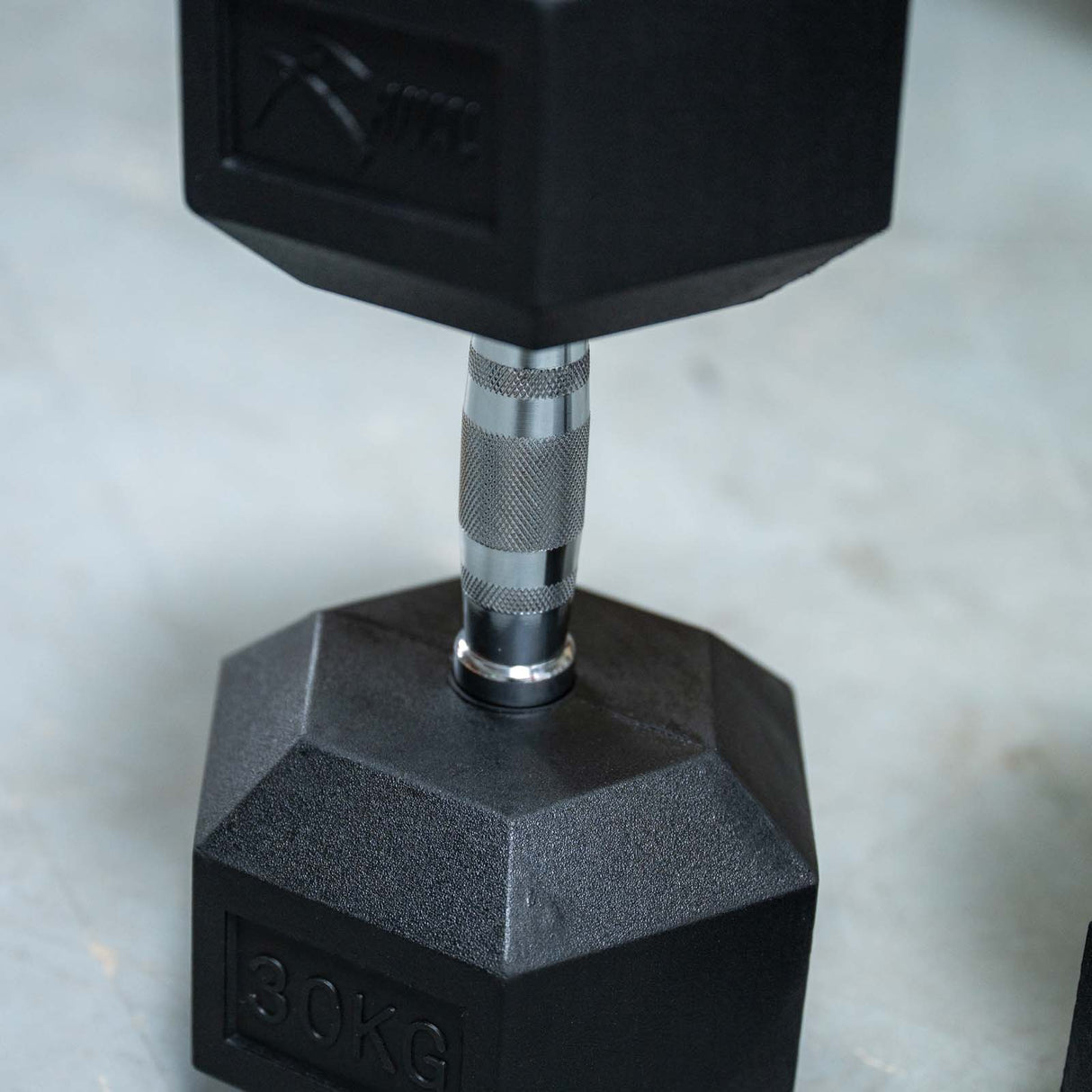Rival Rubber Hex Dumbbell 30kg Pair