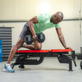 Rival Rubber Hex Dumbbell 35kg Pair