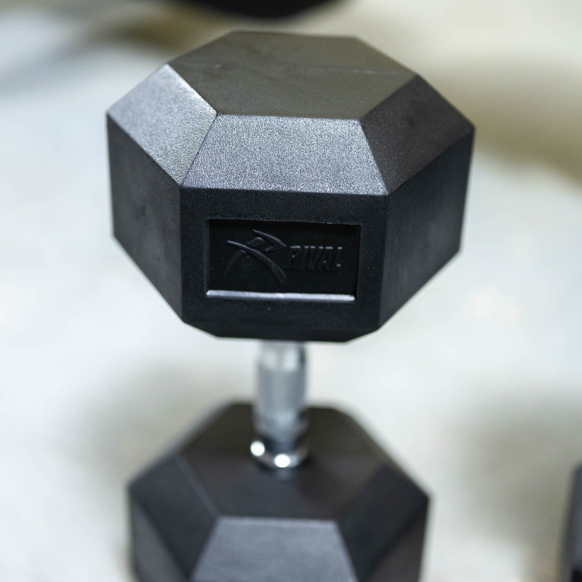 Rival Rubber Hex Dumbbell 35kg Pair