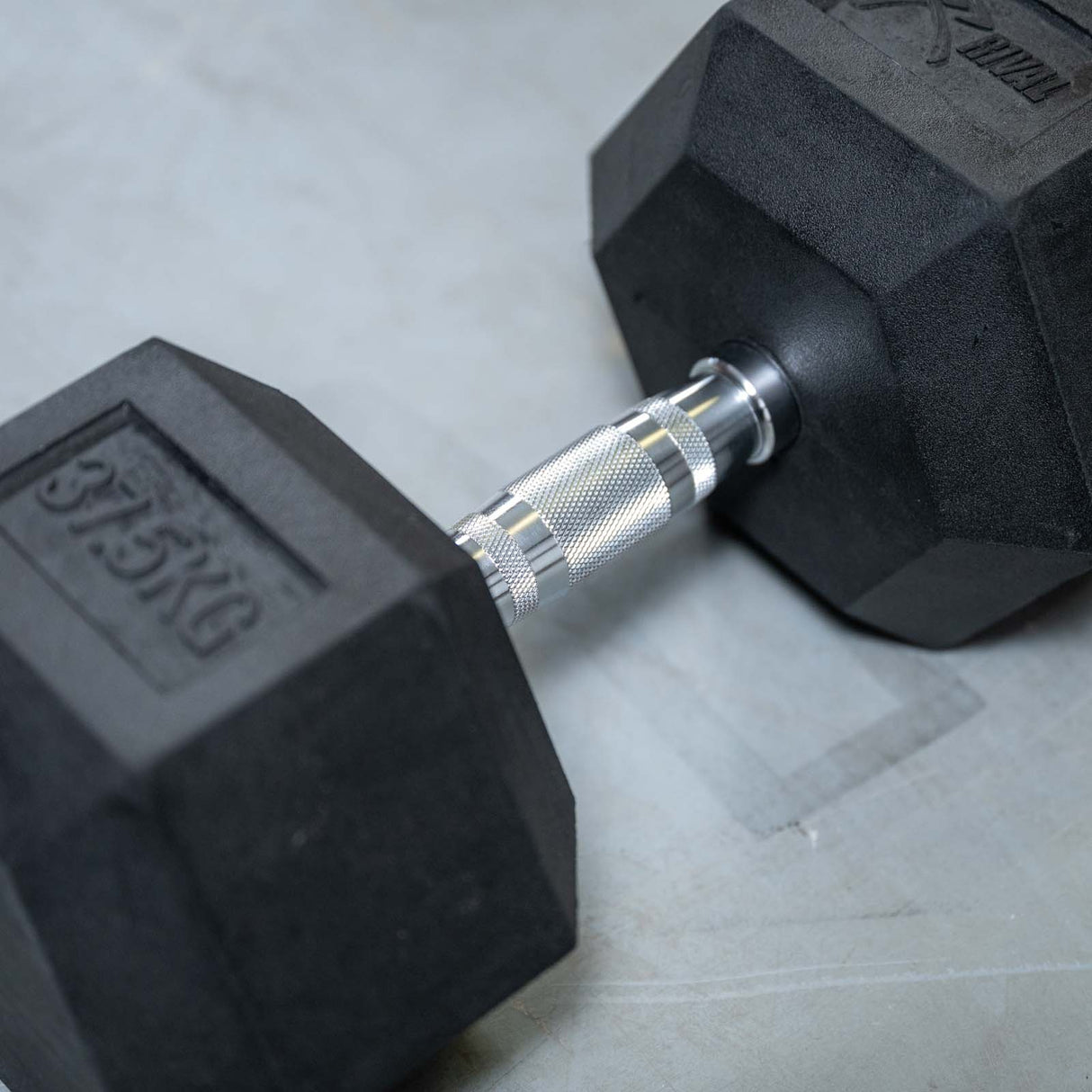 Rival Rubber Hex Dumbbell 37.5kg Pair