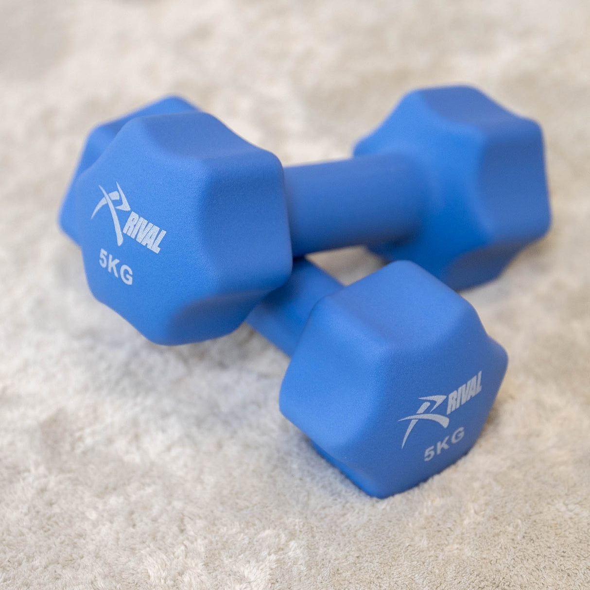 Rival Neoprene Dumbbells - 5kg Pair