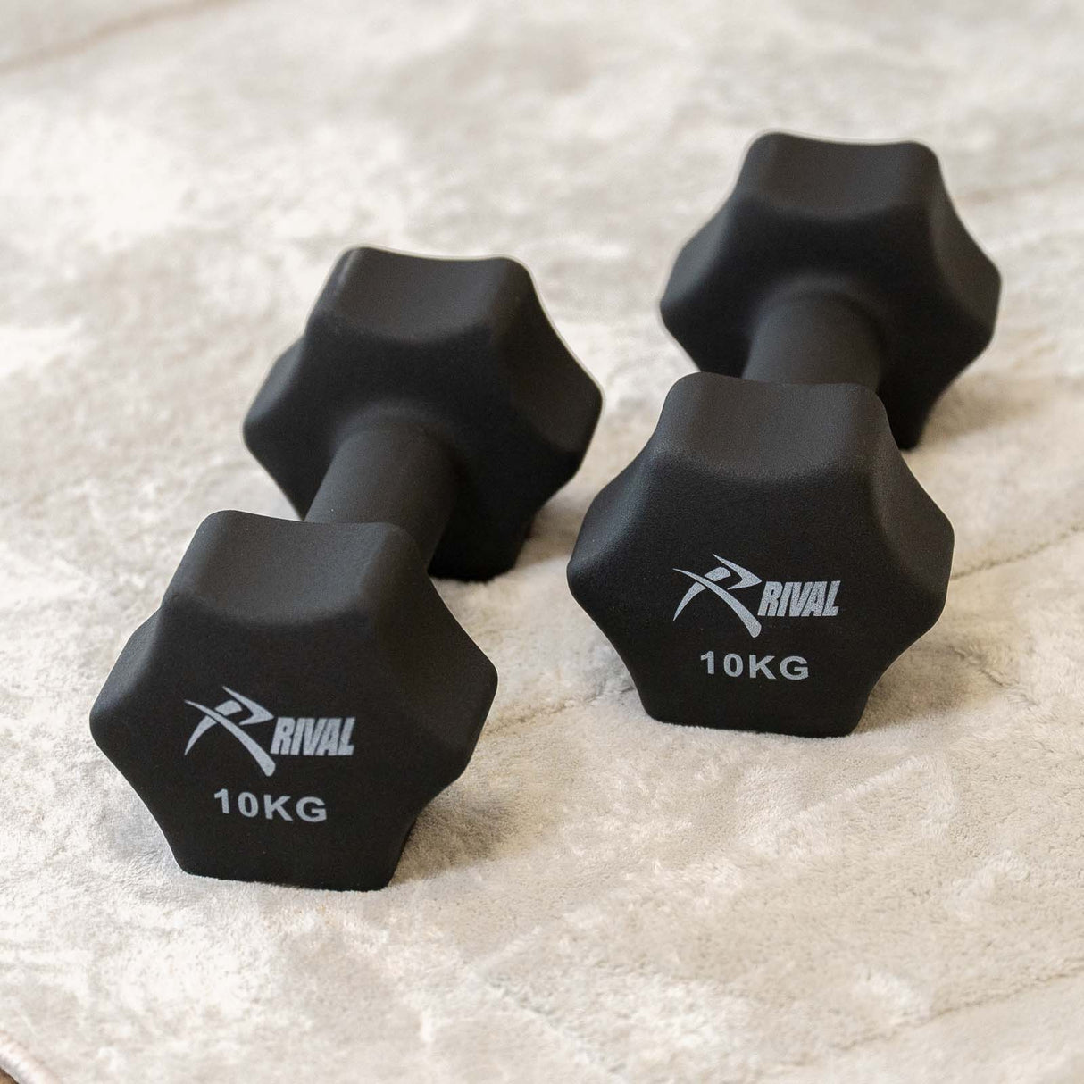 Rival Neoprene Dumbbells - 10kg Pair