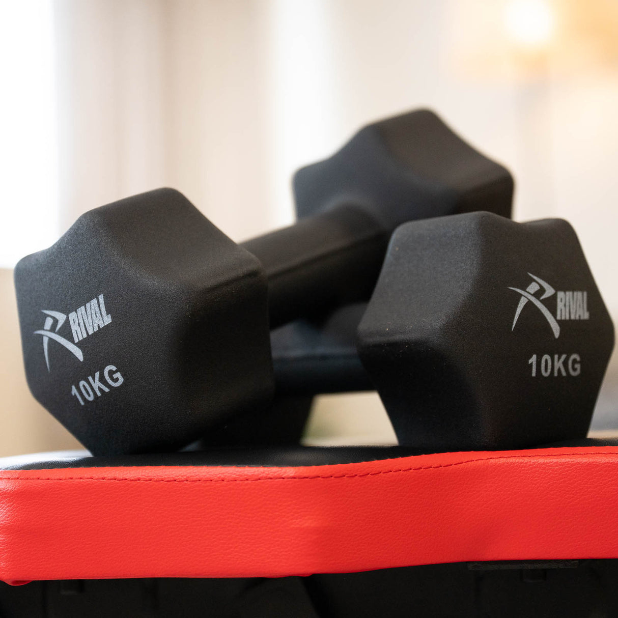 Rival Neoprene Dumbbells - 10kg Pair
