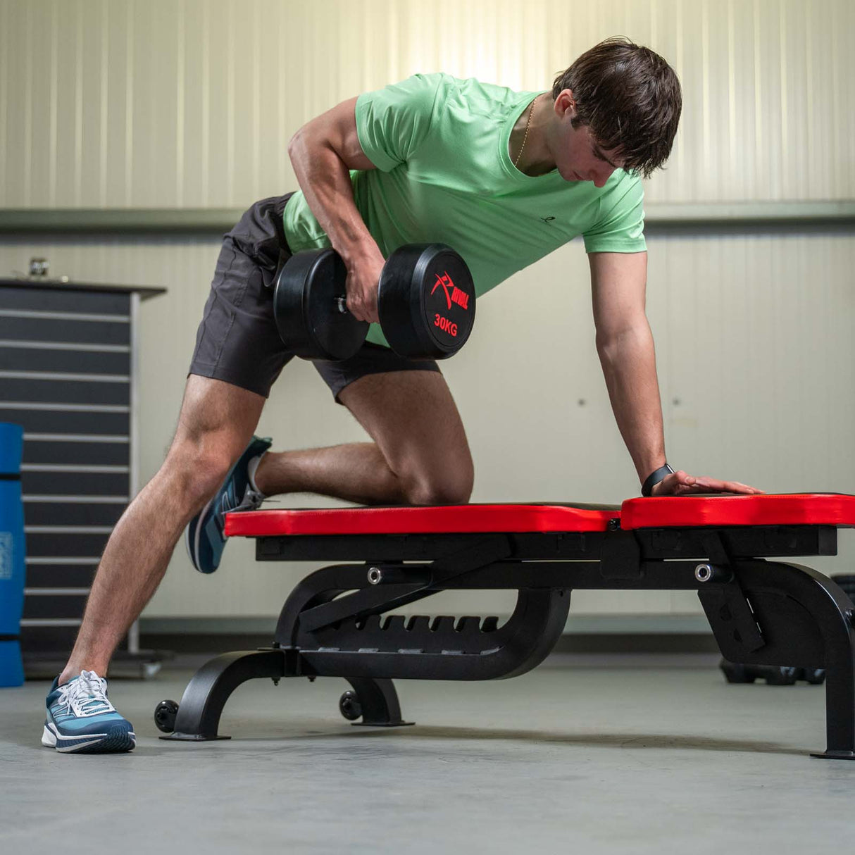 Rival Round Rubber Dumbbells - 30kg Pair
