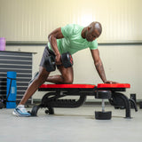 Rival Round Rubber Dumbbells - 35kg Pair
