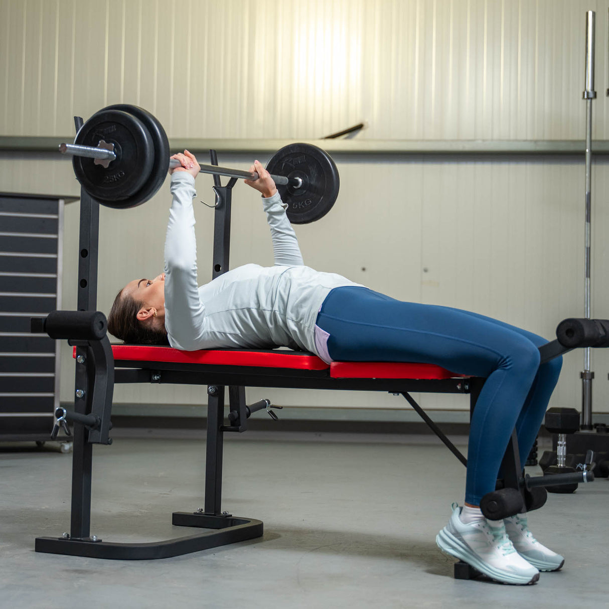 Rival Vinyl Barbell Set - 50kg