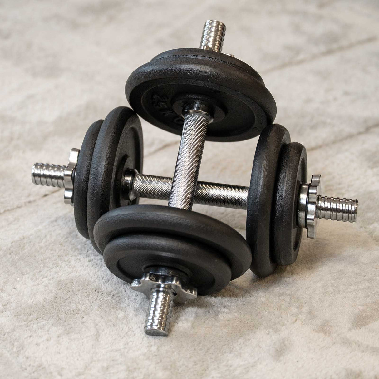 Rival Chrome Dumbbell Set 20kg