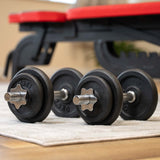 Rival Chrome Dumbbell Set 20kg