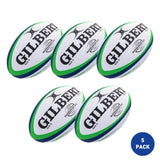 Gilbert Barbarian II Rugby Match Ball - 5 Pack