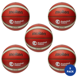 Molten Super League Basketball Ireland Basketball Size 6 - 5 Pack