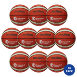 Molten Basketball Ireland Beginners Basketball Size 6 - 10 Pack