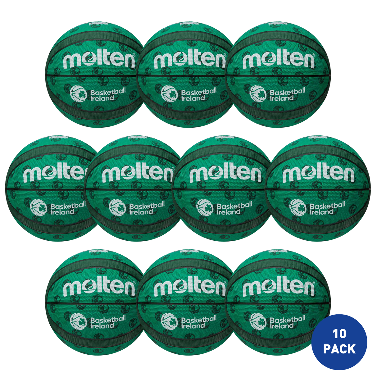 Molten Basketball Ireland Beginners Basketball Size 5 - 10 Pack