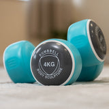 Body Sculpture Vinyl Dumbbell Set - 2 x 4kg