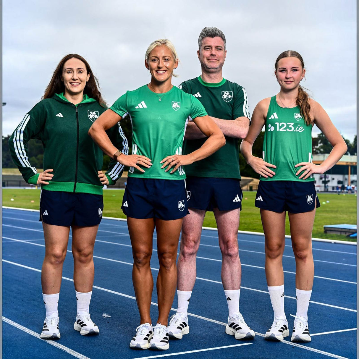 adidas Athletics Ireland Womens Full-Zip Hoodie