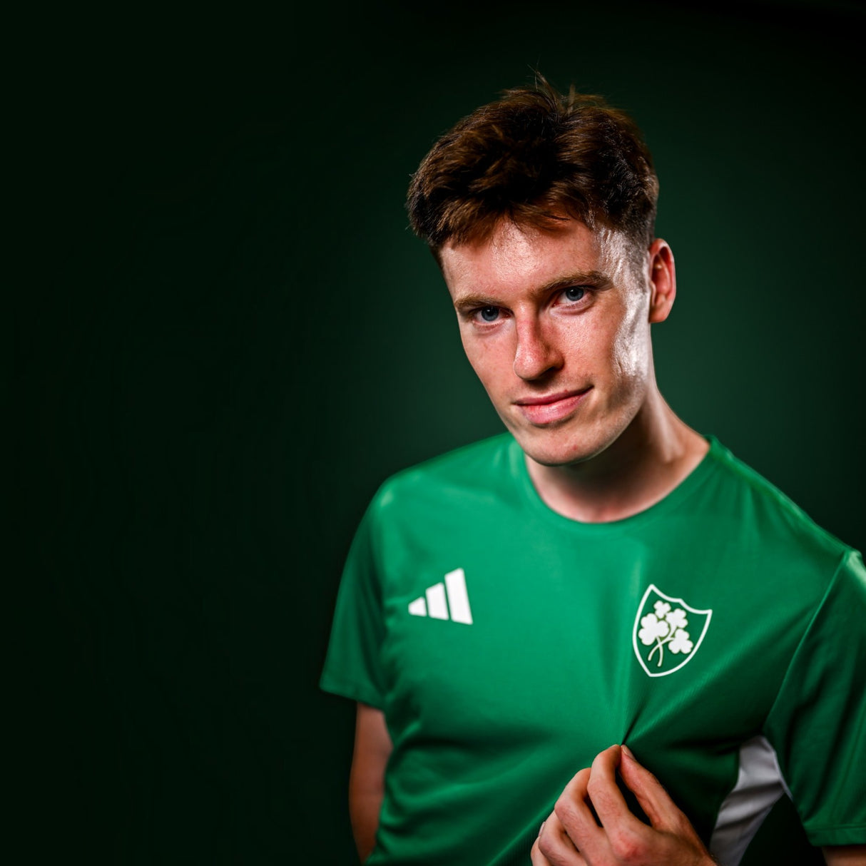 adidas Athletics Ireland Mens Lightweight Running T-Shirt