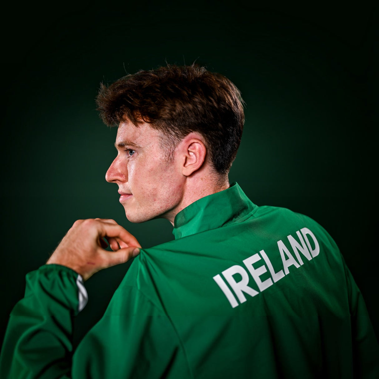 adidas Athletics Ireland Mens Lightweight Running Jacket