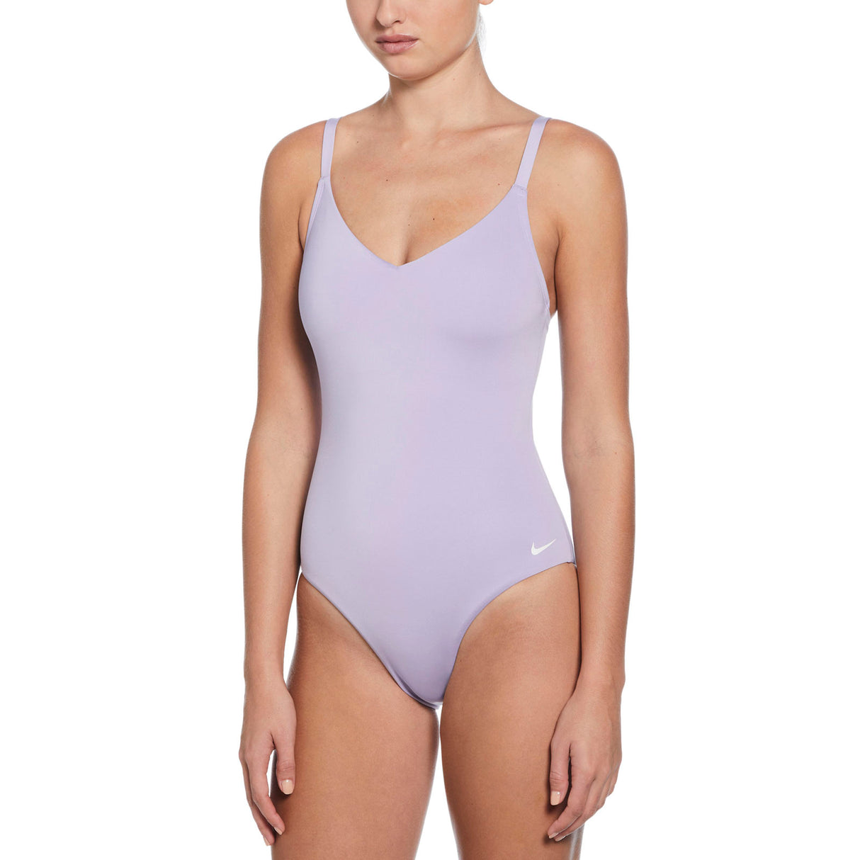 Nike Swim Effortless Essential V-Neck One-Piece Womens Swimsuit