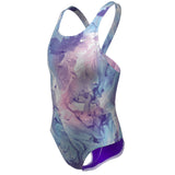 Nike Hydrastrong Multi Print Fastback One-Piece Girls Swimsuit