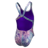 Nike Hydrastrong Multi Print Fastback One-Piece Girls Swimsuit
