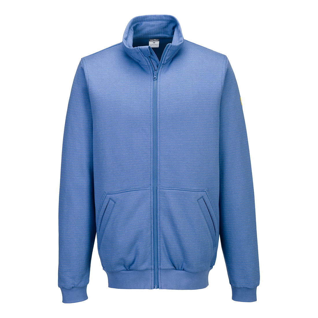 Portwest Anti-Static ESD Zip Sweatshirt Hamilton Blue