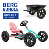 BERG Buddy Lua Go-Kart and Trailer