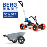 BERG Buzzy Nitro 2-in-1 Go-Kart & Trailer