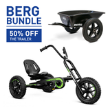 BERG Choppy Neo Go-Kart and Trailer