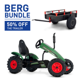 BERG XL Fendt BFR Go-Kart and Trailer