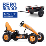 BERG XL X-Cross BFR Go-Kart and Trailer