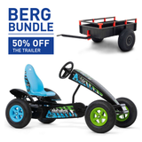 BERG XL X-ite BFR Go-Kart and Trailer