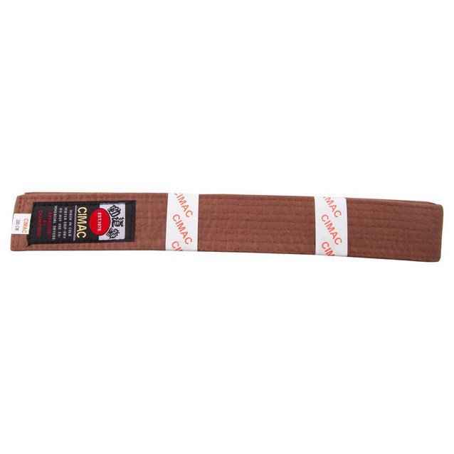 Cimac Karate Belt 240cm Brown
