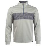Druids Heather Midlayer Half Zip Top Charcoal