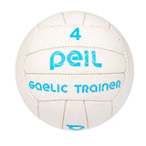 Peil Gaelic Trainer Football Size 4 White - 10 Pack