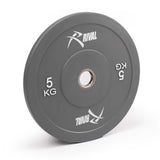 Rival 100kg Rubber Bumber Plate Set