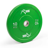 Rival 100kg Rubber Bumber Plate Set