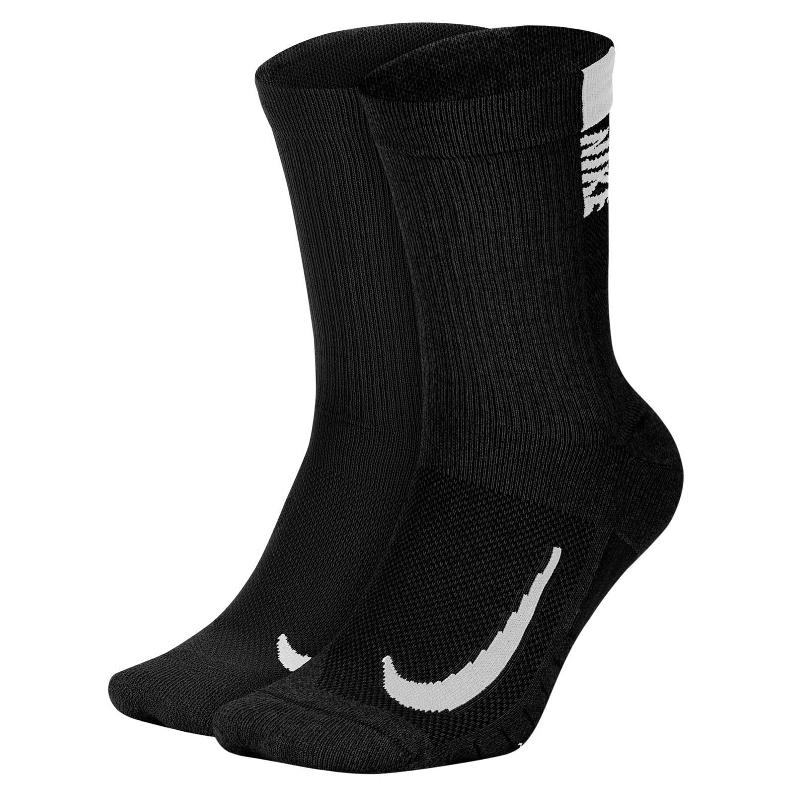 nike socks tall black