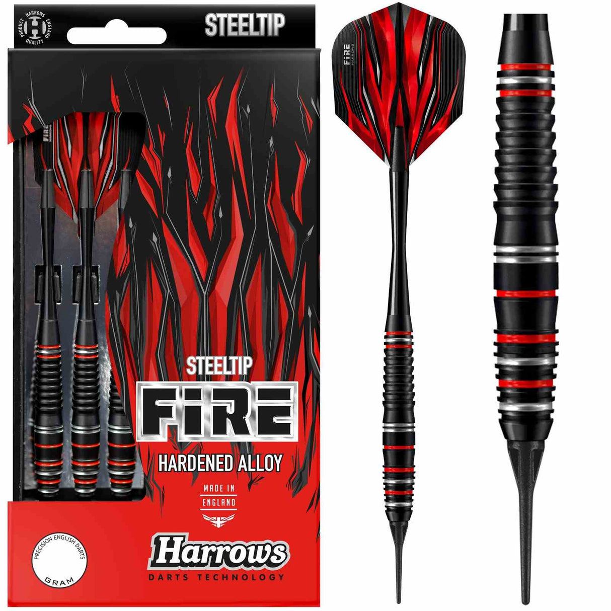 Harrow Fire High Grade Alloy 24g Red