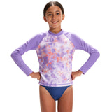 Speedo Girls Long Sleeve Rash Top
