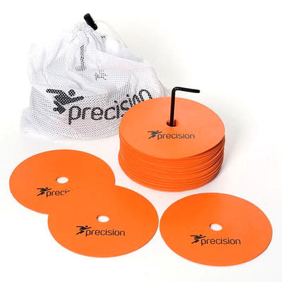 Precision Round Rubber Marker Discs Orng