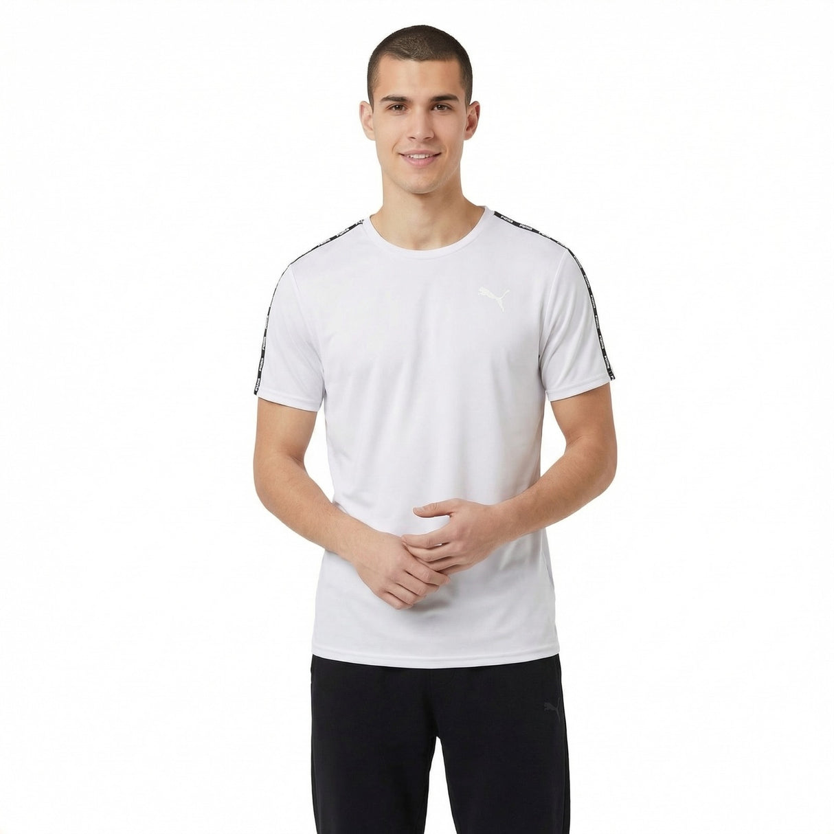 Puma Fit Taped Mens Training T-Shirt
