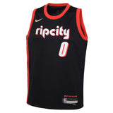 Nike Trail Blazers Lizzard Kids Swingman Jersey