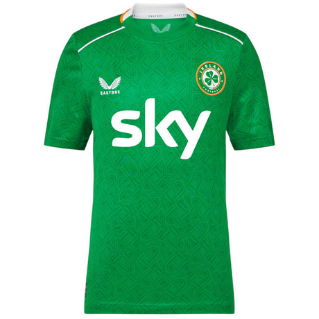 Castore FAI 2024 Kids Home Short-Sleeve Jersey Front View