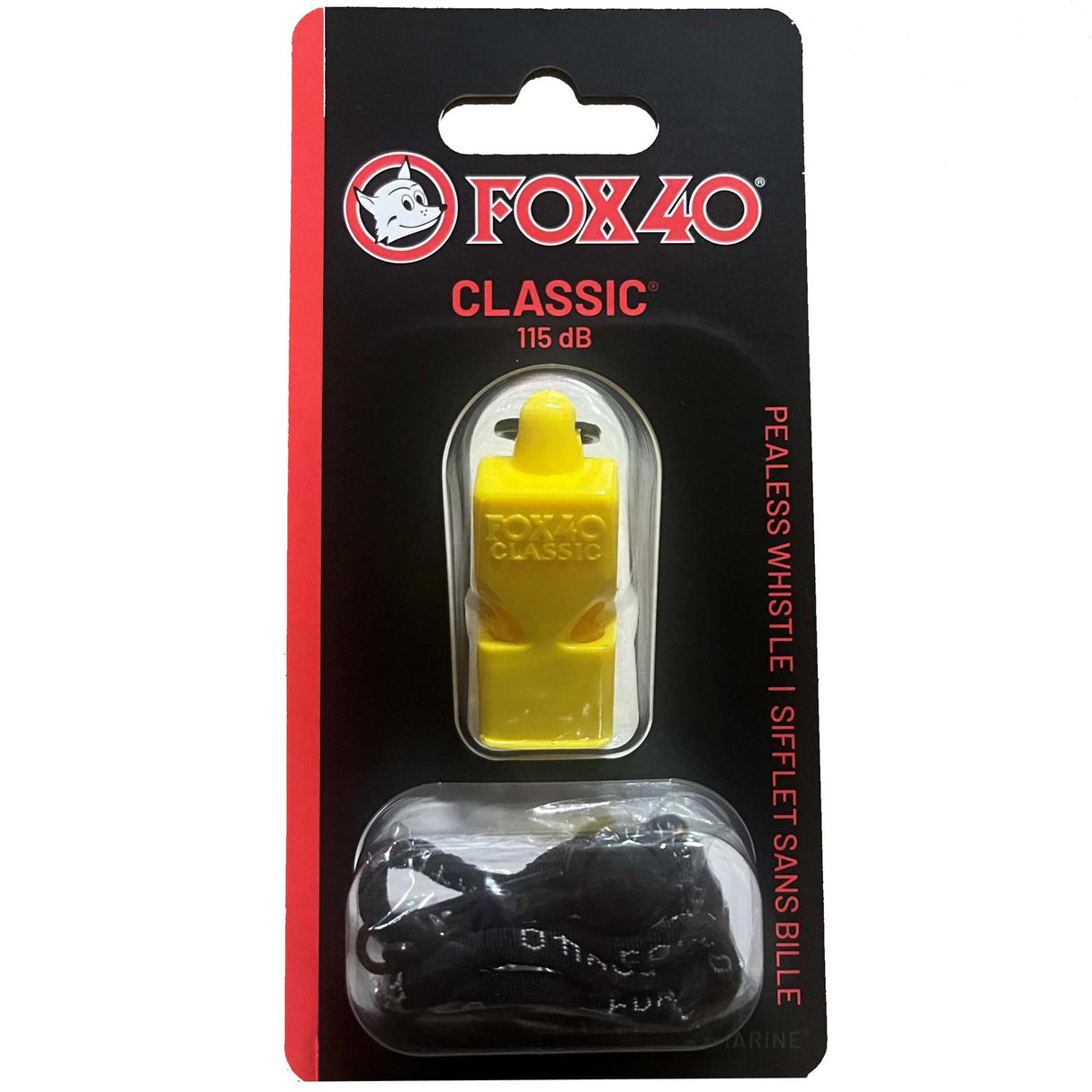 Fox 40 Classic Whistle and Lanyard