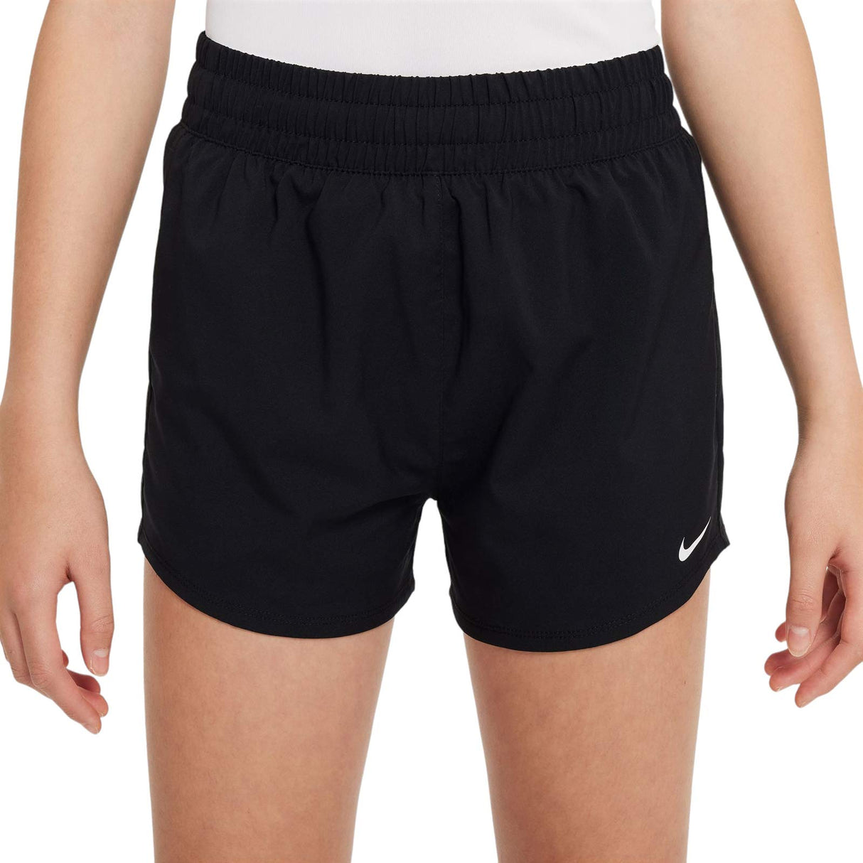Nike One Kids Dri-FIT High-Waisted Woven Training Shorts