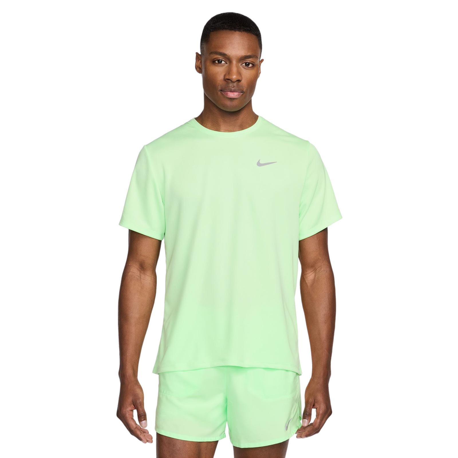 nike miler dri fit uv short sleeve t shirt
