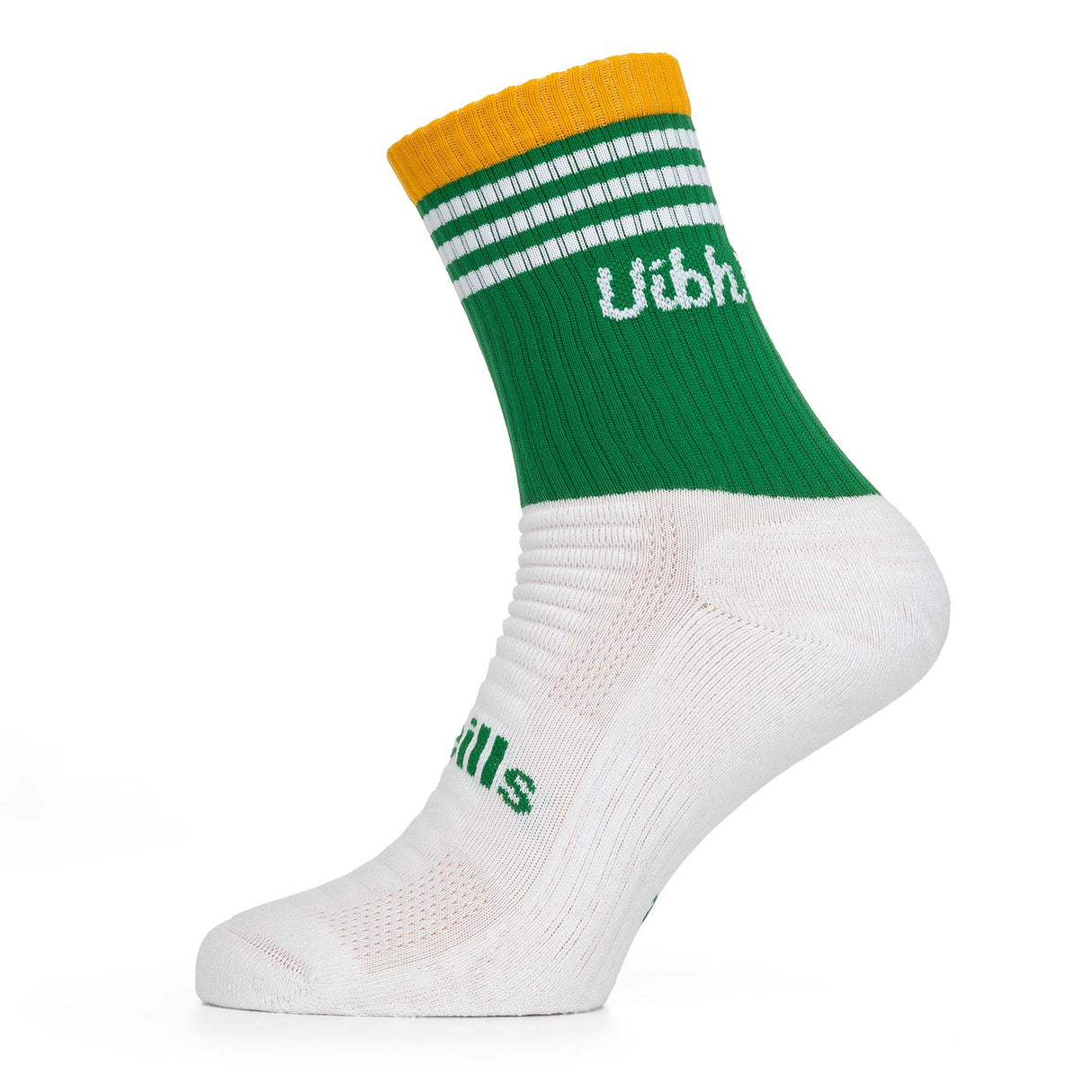 O'Neills Offaly 2024 Home Midi Sock