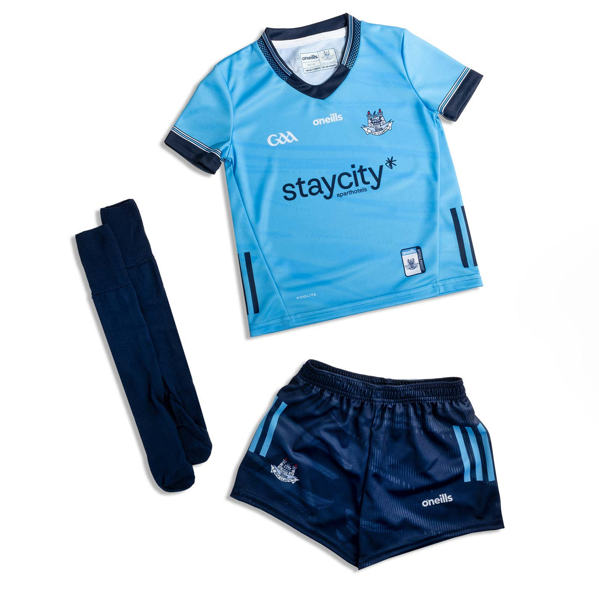 O'Neills Dublin GAA 2024 Kids Home Kit