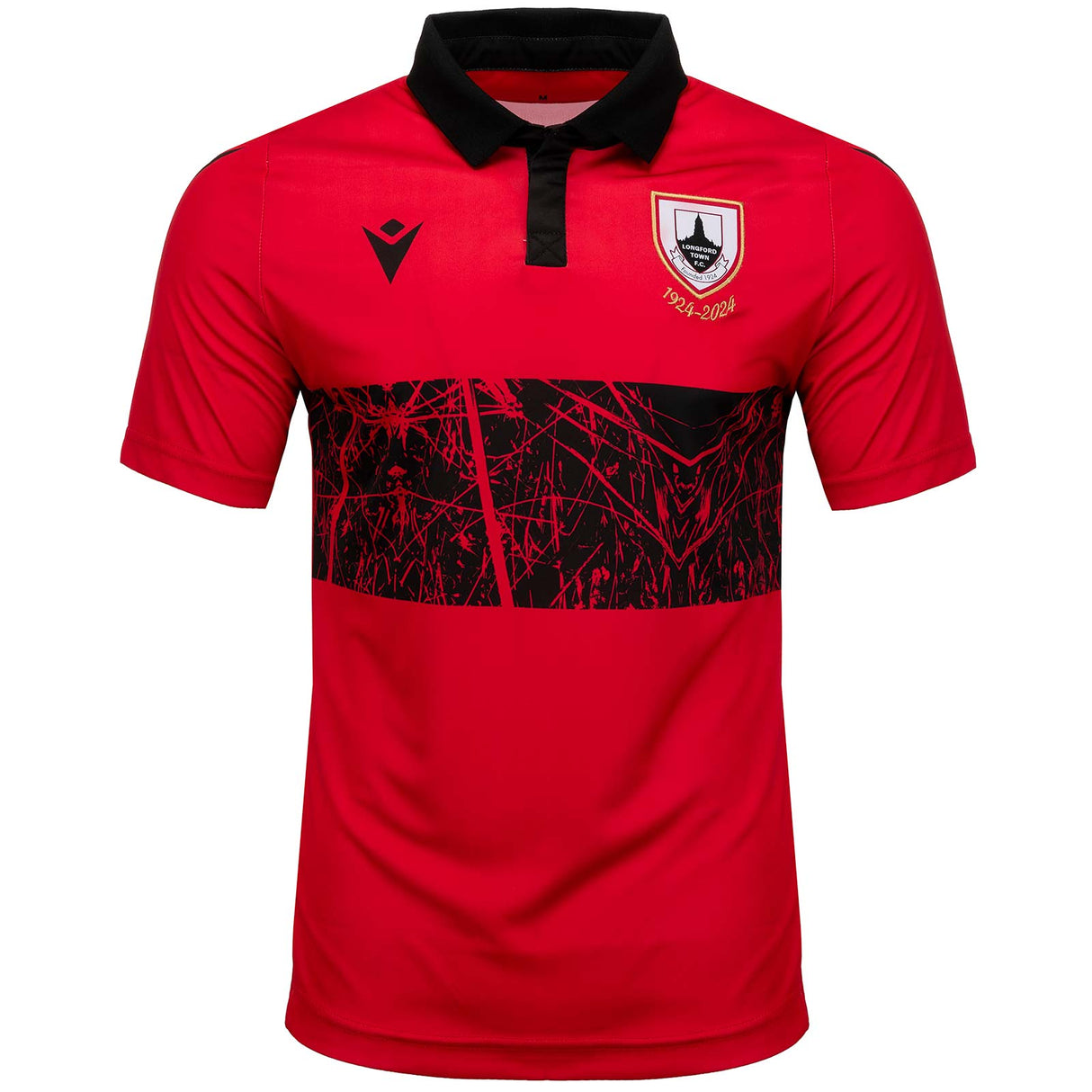 Macron Longford Town F.C 2024 Kids Home Jersey