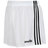 O'Neills Mourne 3Stripe Short Wht/Blk